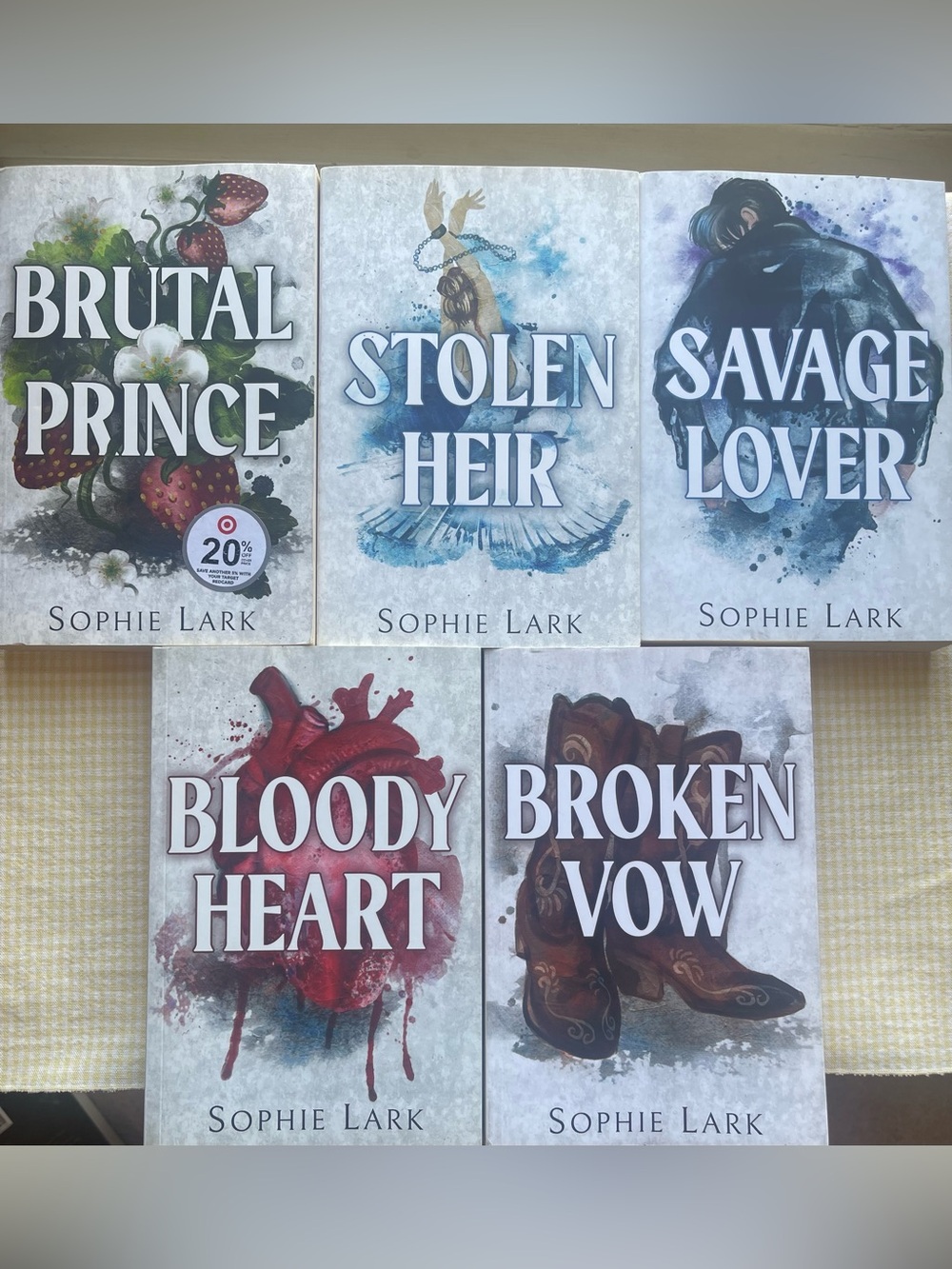 Sophie Lark Paperbacks- Book 1-5